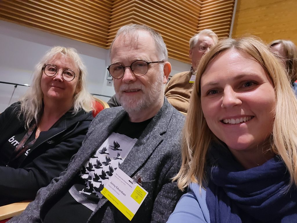 Representanter fra Senter for kulturarvdigitalisering på Museumsmøtet 2022